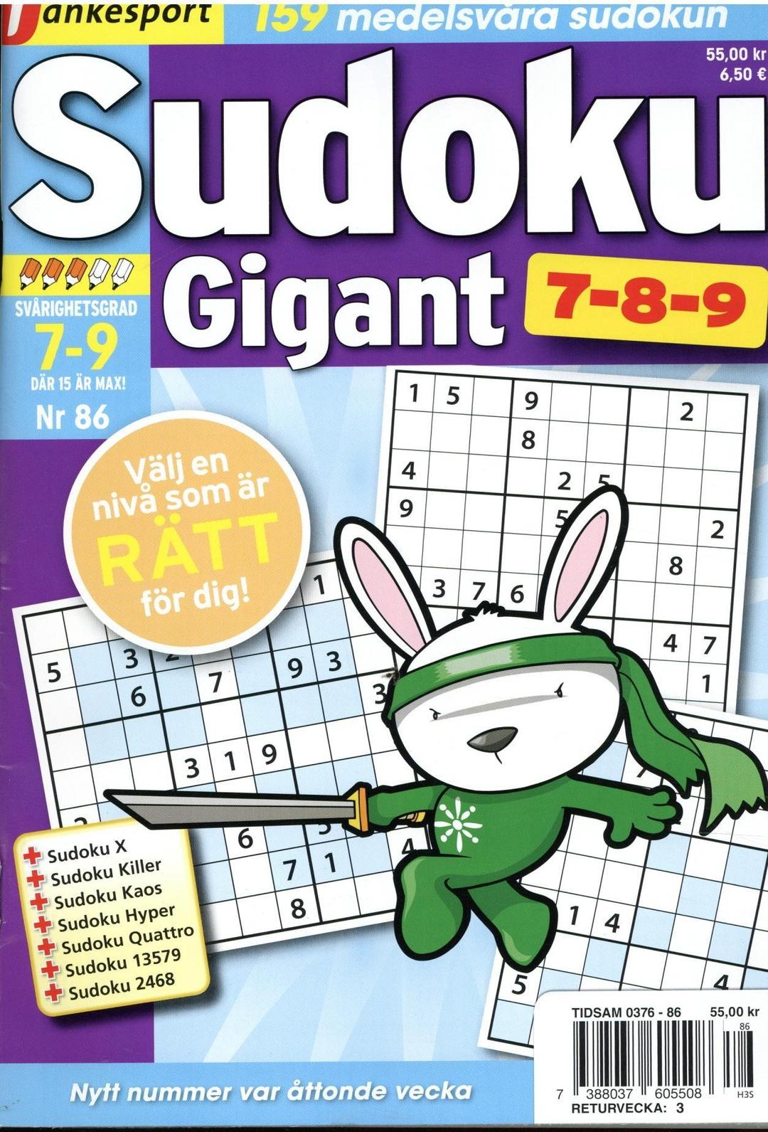 TS Sudoku 7-8-9 Gigant
