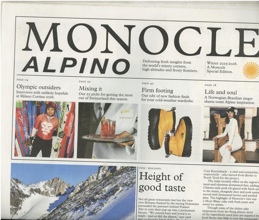 Monocle The Alpino