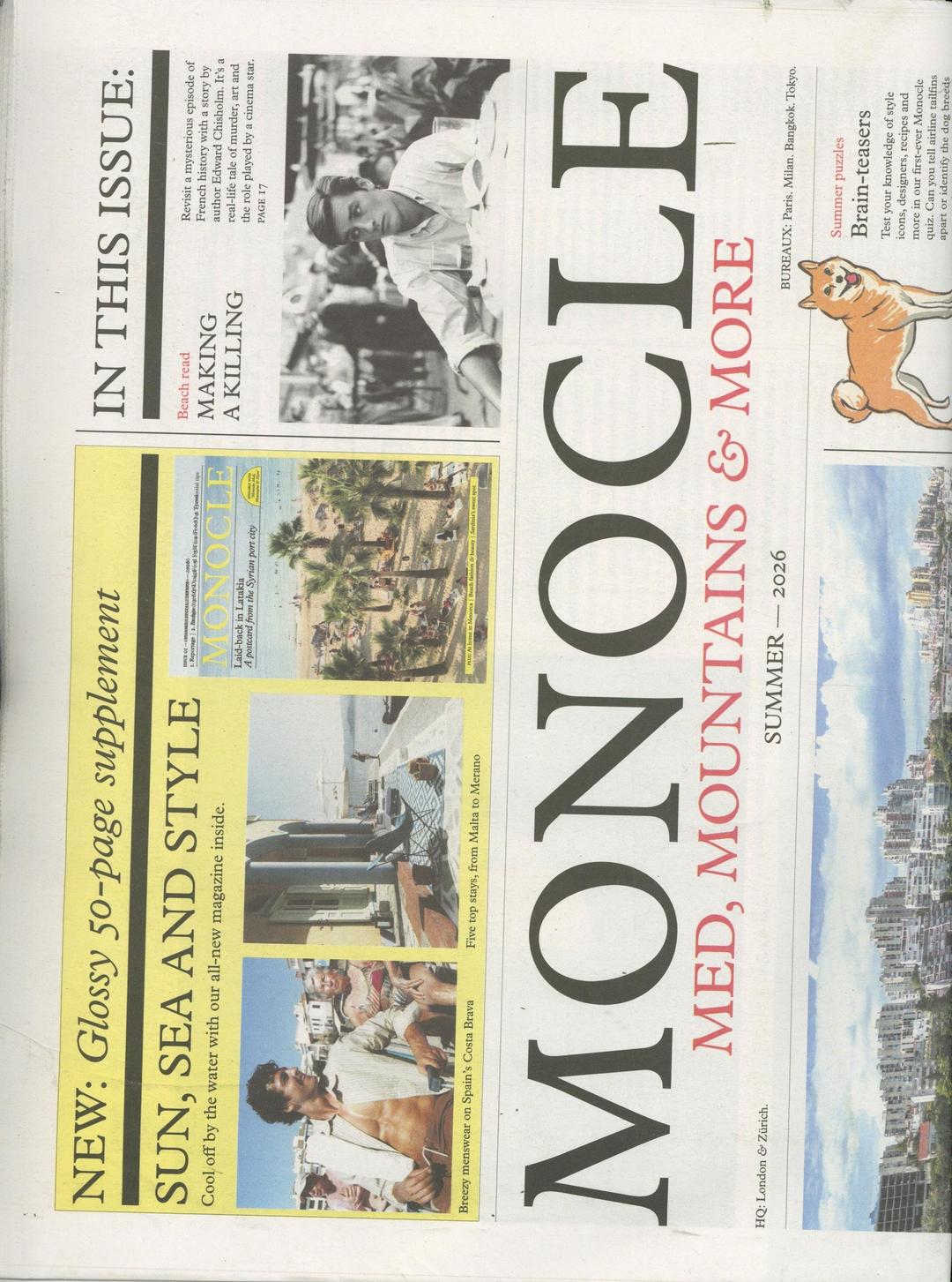 Monocle The Alpino