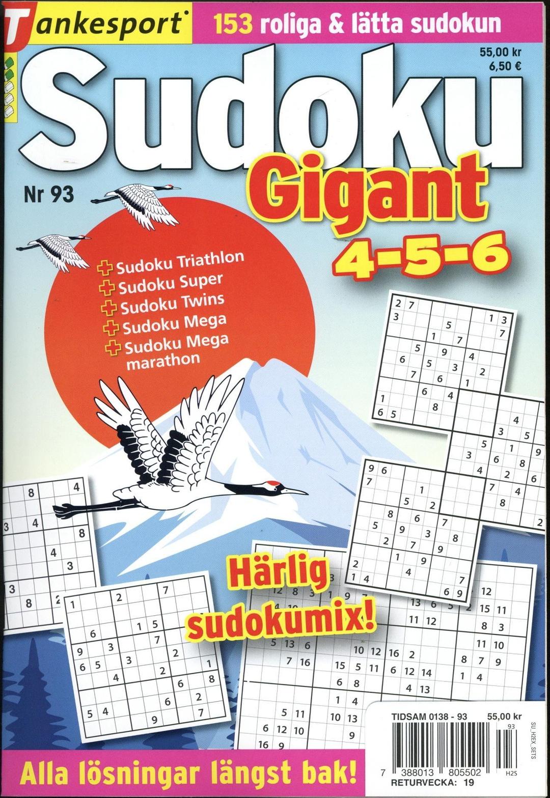 TS Sudoku 4-5-6 Gigant