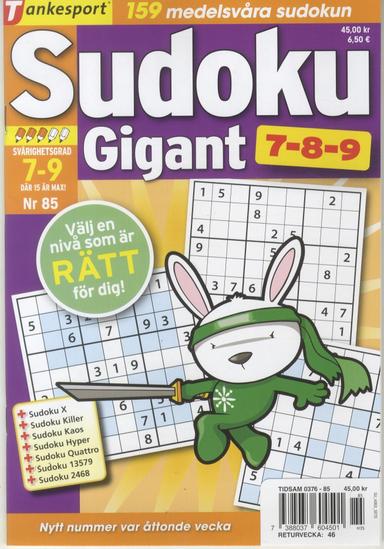 TS Sudoku 7-8-9 Gigant