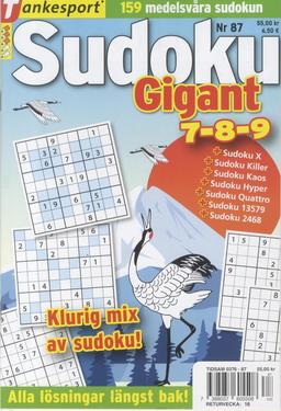 TS Sudoku 7-8-9 Gigant