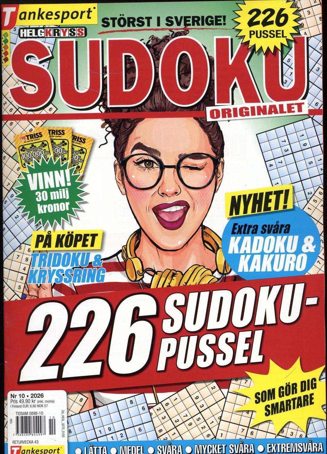 Helg Kryss-Sudoku