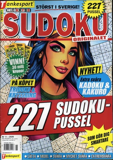 Helg Kryss-Sudoku