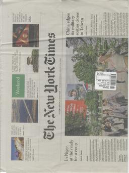 New York Times I. Ed.