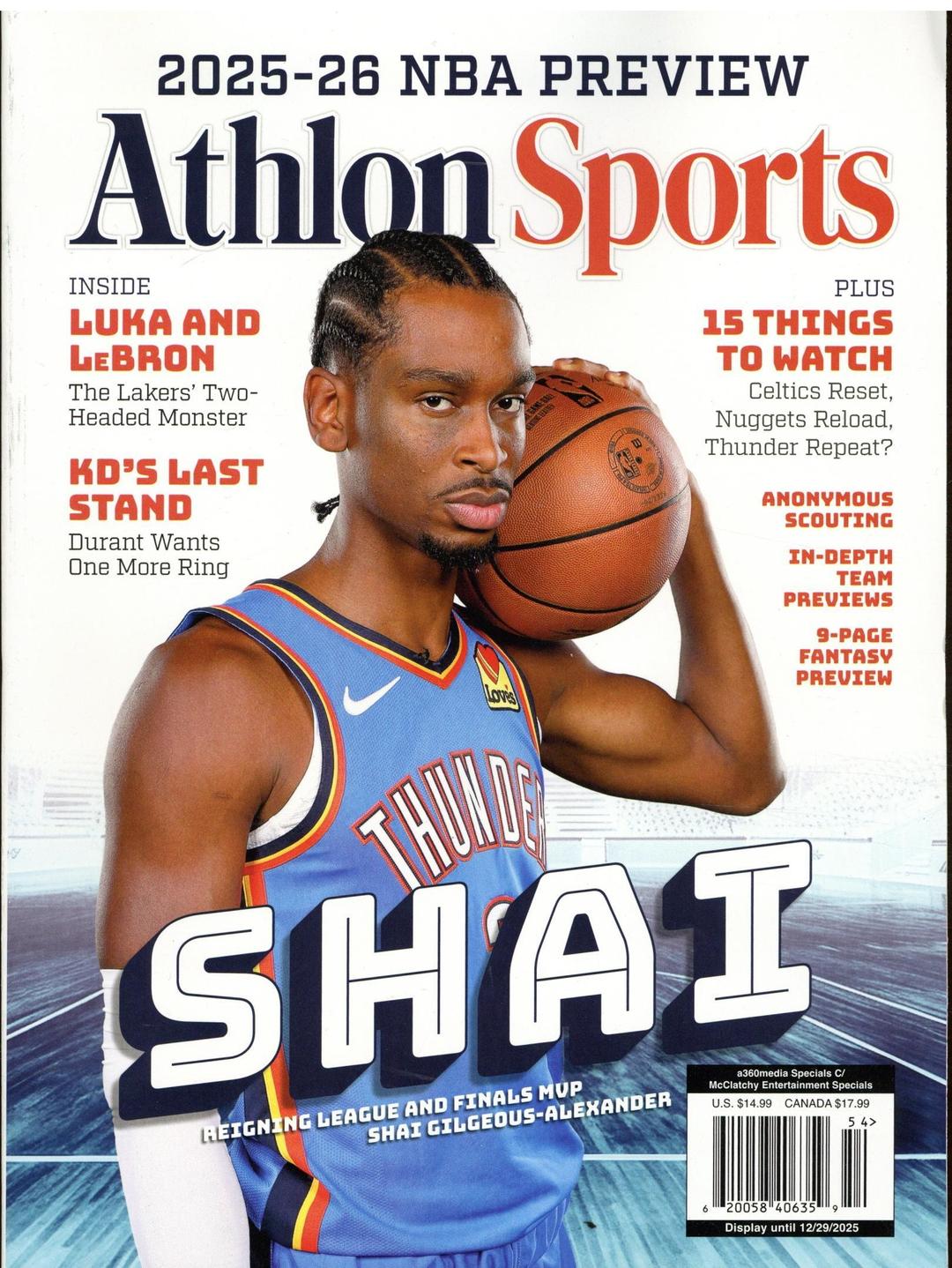 NBA Preview Athlon spo