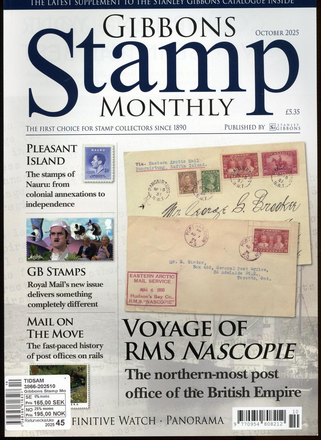 Gibbons Stamp Monthly