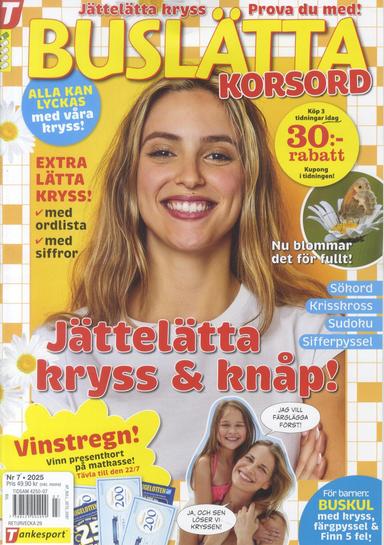 Buslätta Korsord