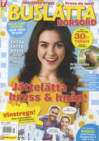 Buslätta Korsord