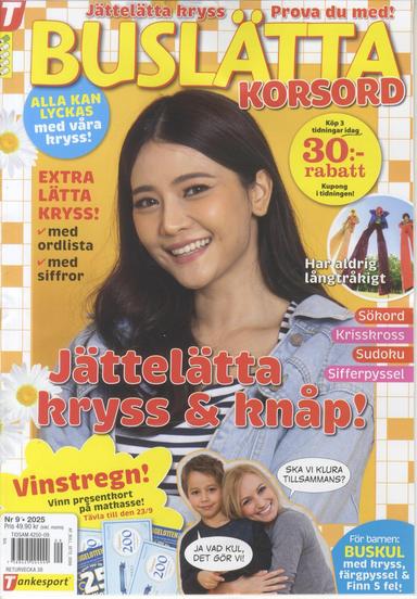 Buslätta Korsord