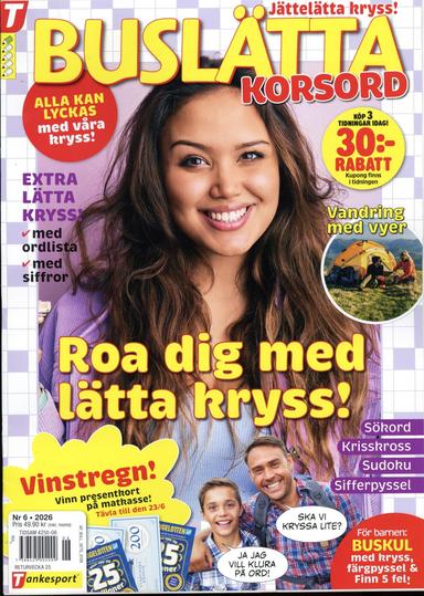 Buslätta Korsord