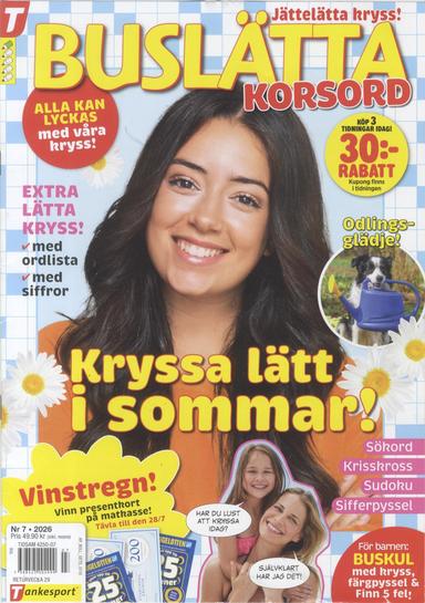 Buslätta Korsord