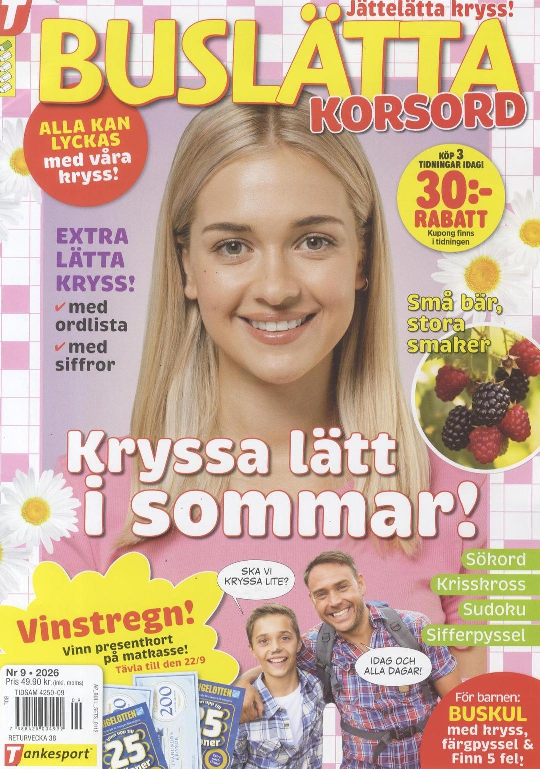 Buslätta Korsord