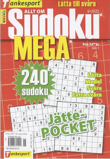 Allt om Sudoku MEGA