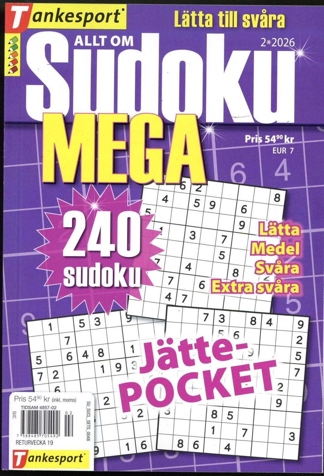 Allt om Sudoku MEGA