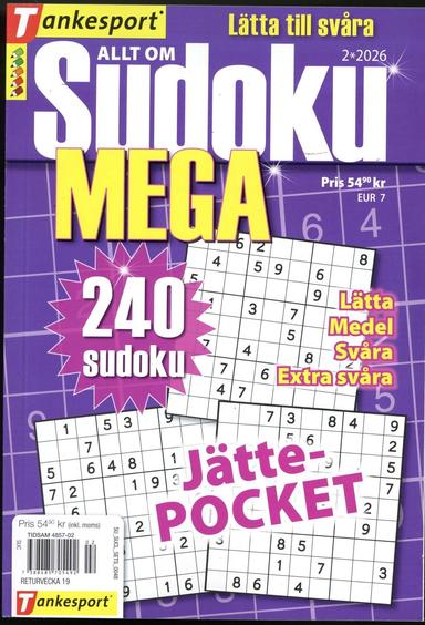 Allt om Sudoku MEGA