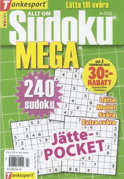 Allt om Sudoku MEGA
