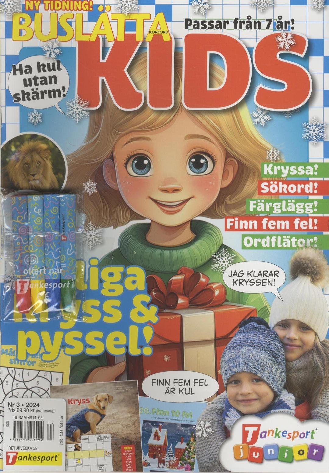 Buslätta Korsord Spec