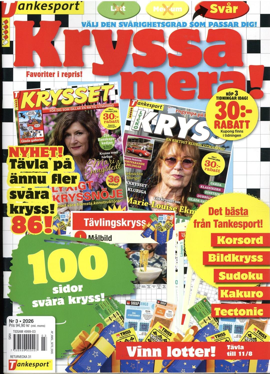 Kryssa Mera Svår