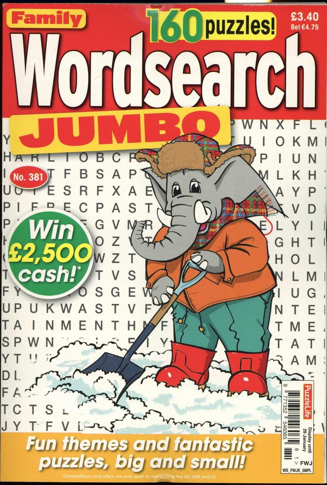 Family Wordsearch Jumb