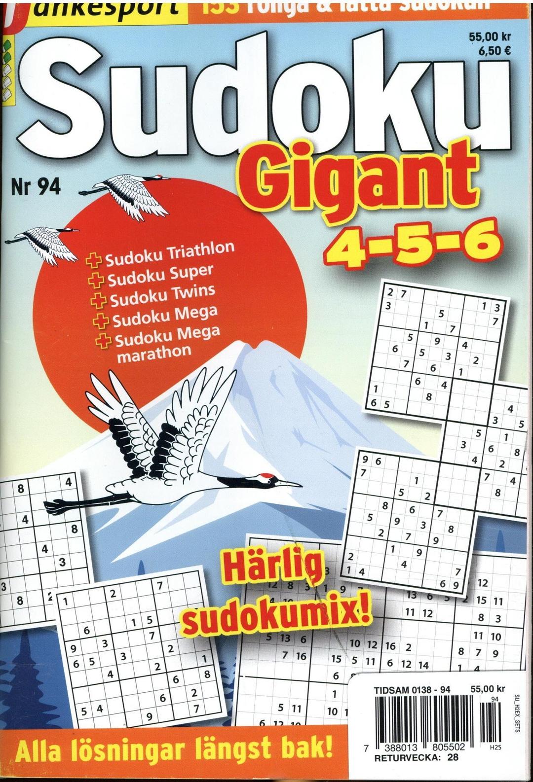 TS Sudoku 4-5-6 Gigant