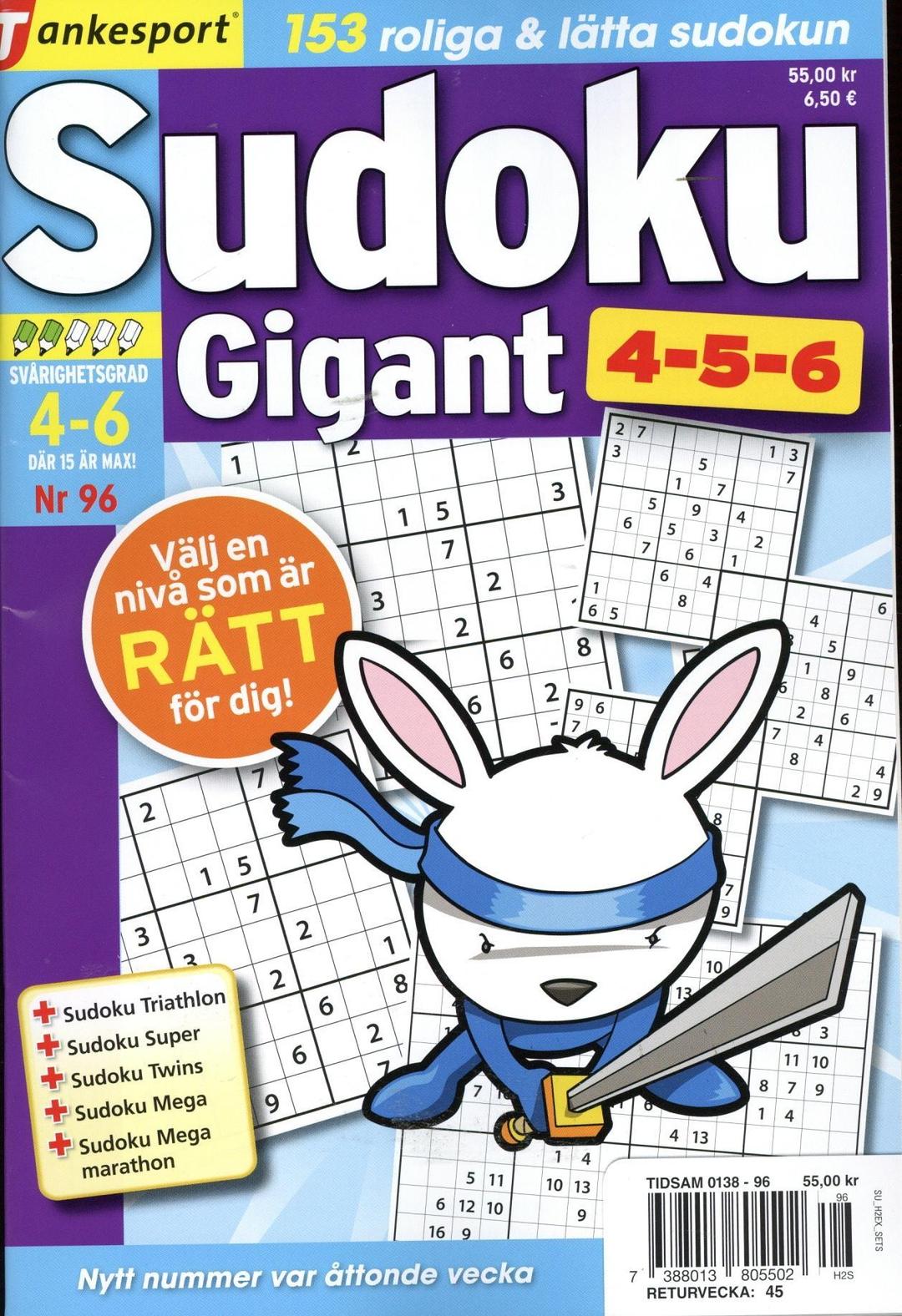 TS Sudoku 4-5-6 Gigant