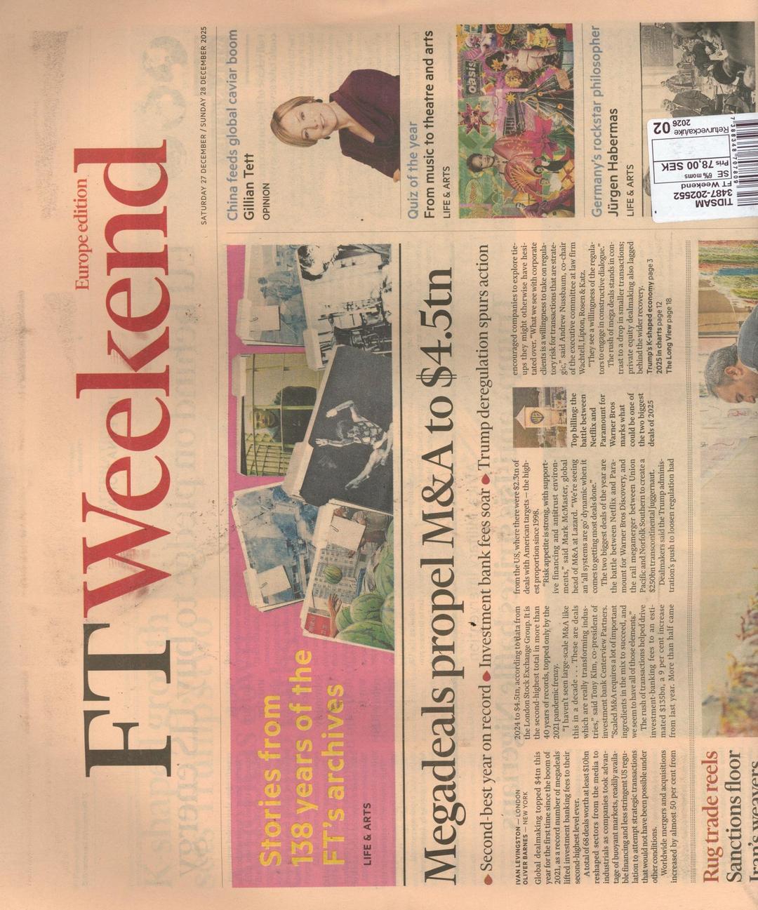 FT Weekend