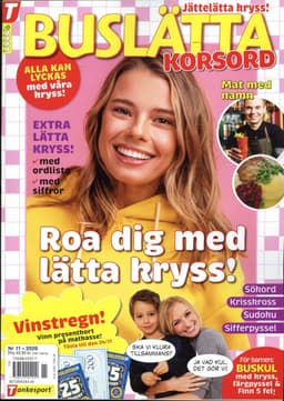 Buslätta Korsord
