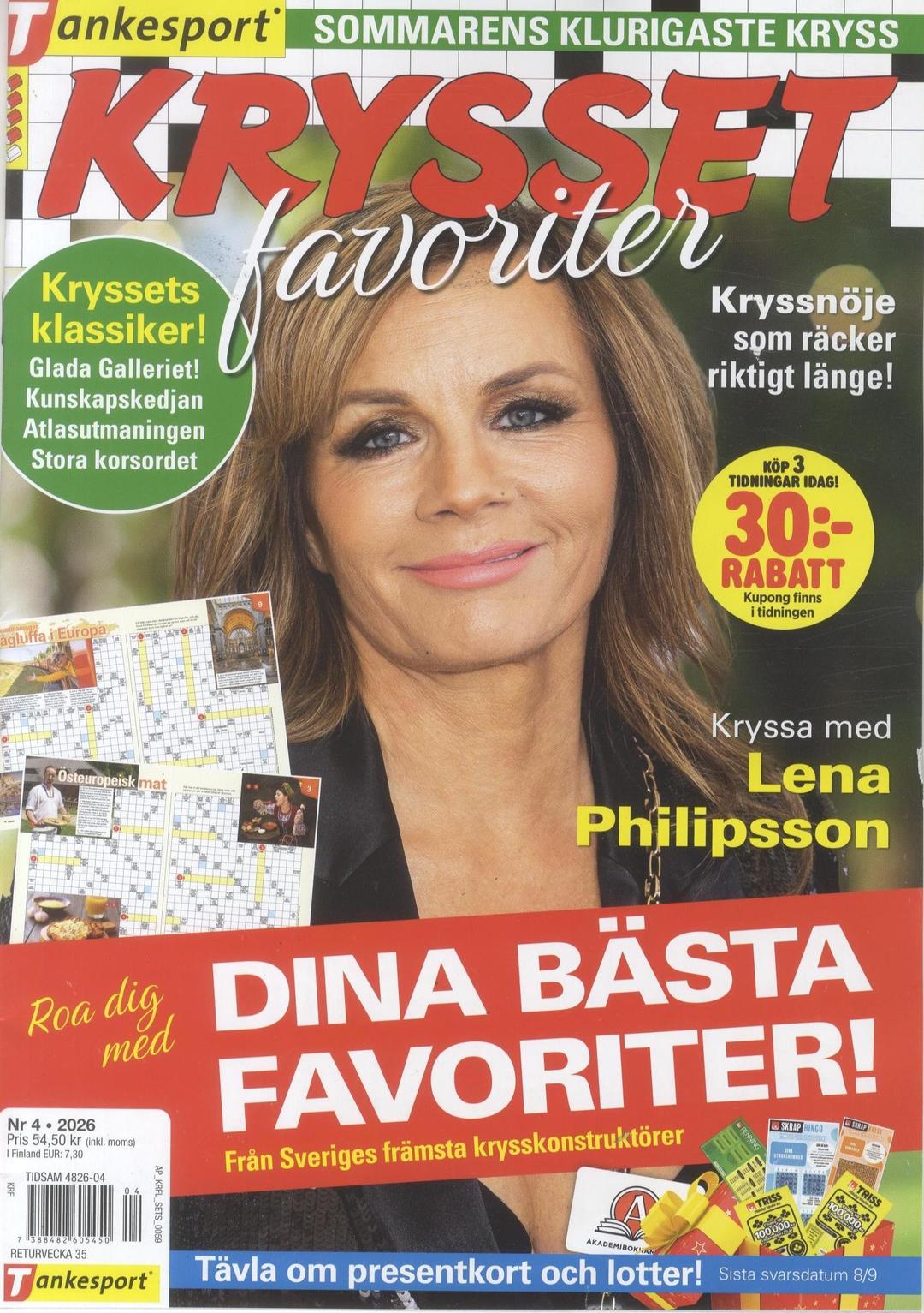Krysset Favoriter