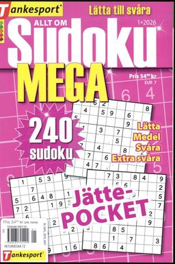 Allt om Sudoku MEGA
