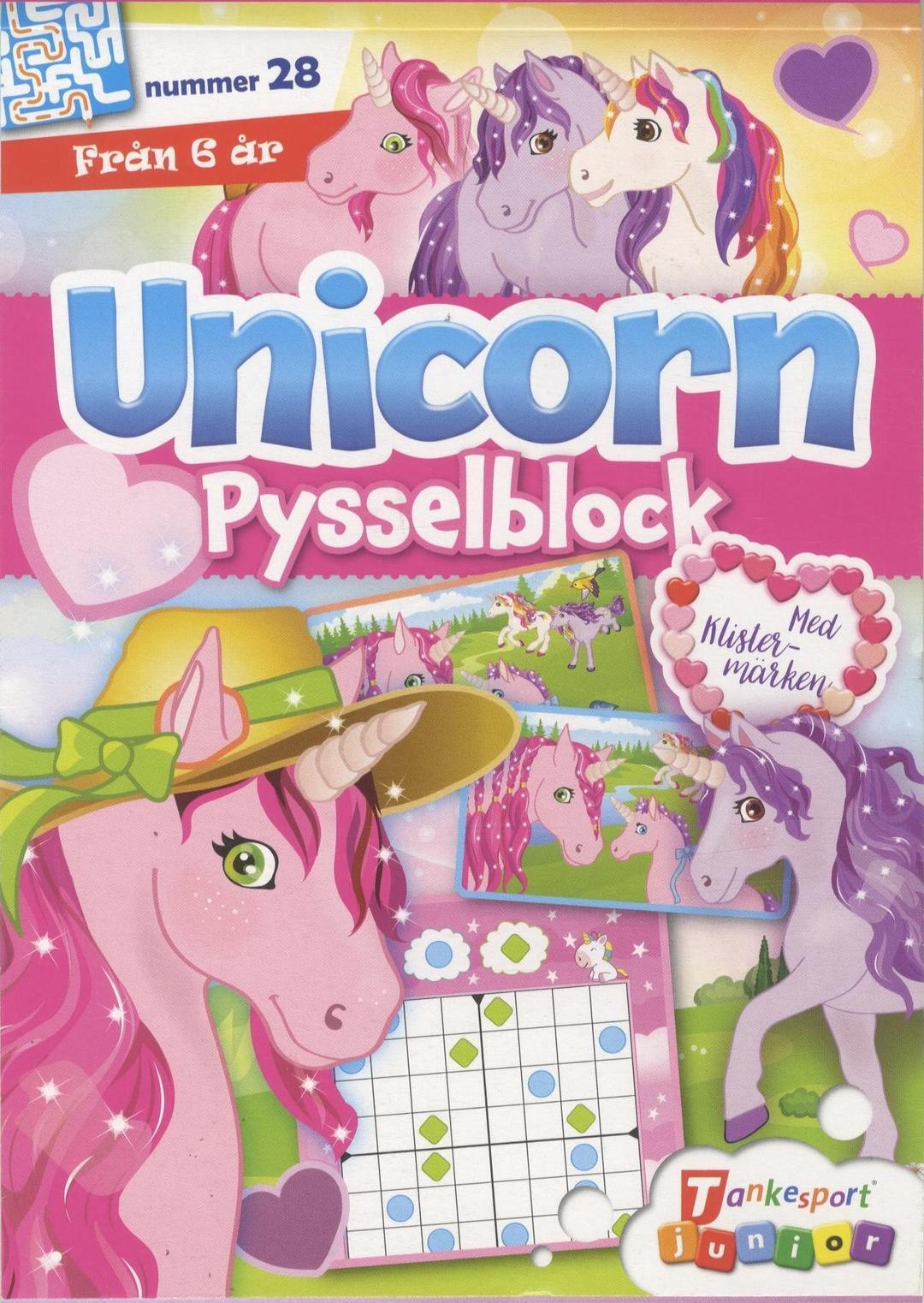 TS Unicorn Pysselblock