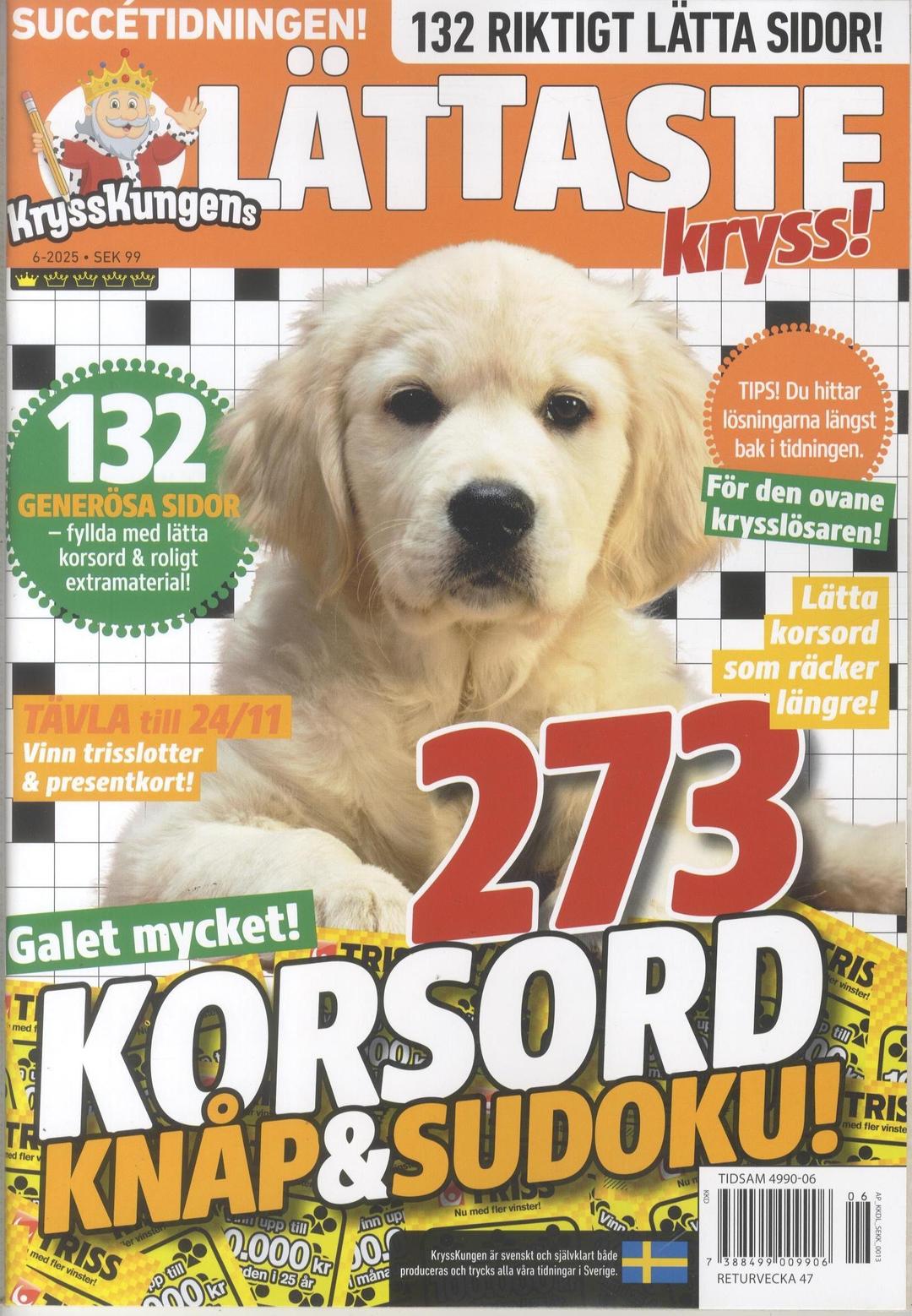 KryssKungens LÄTTASTE