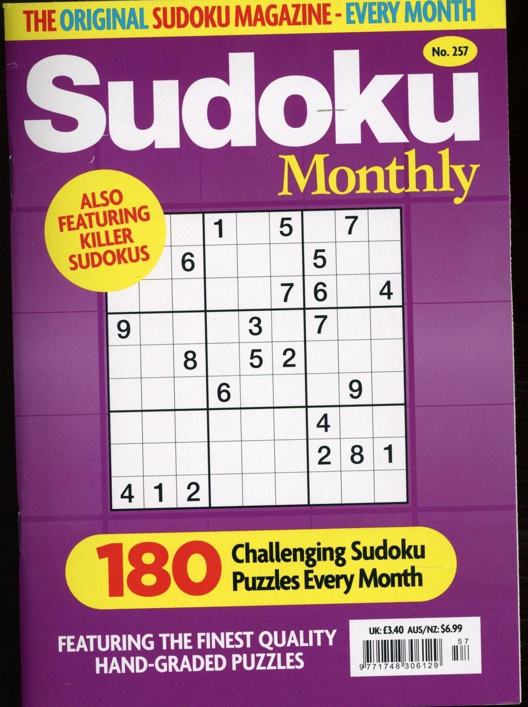 Sudoku Monthly