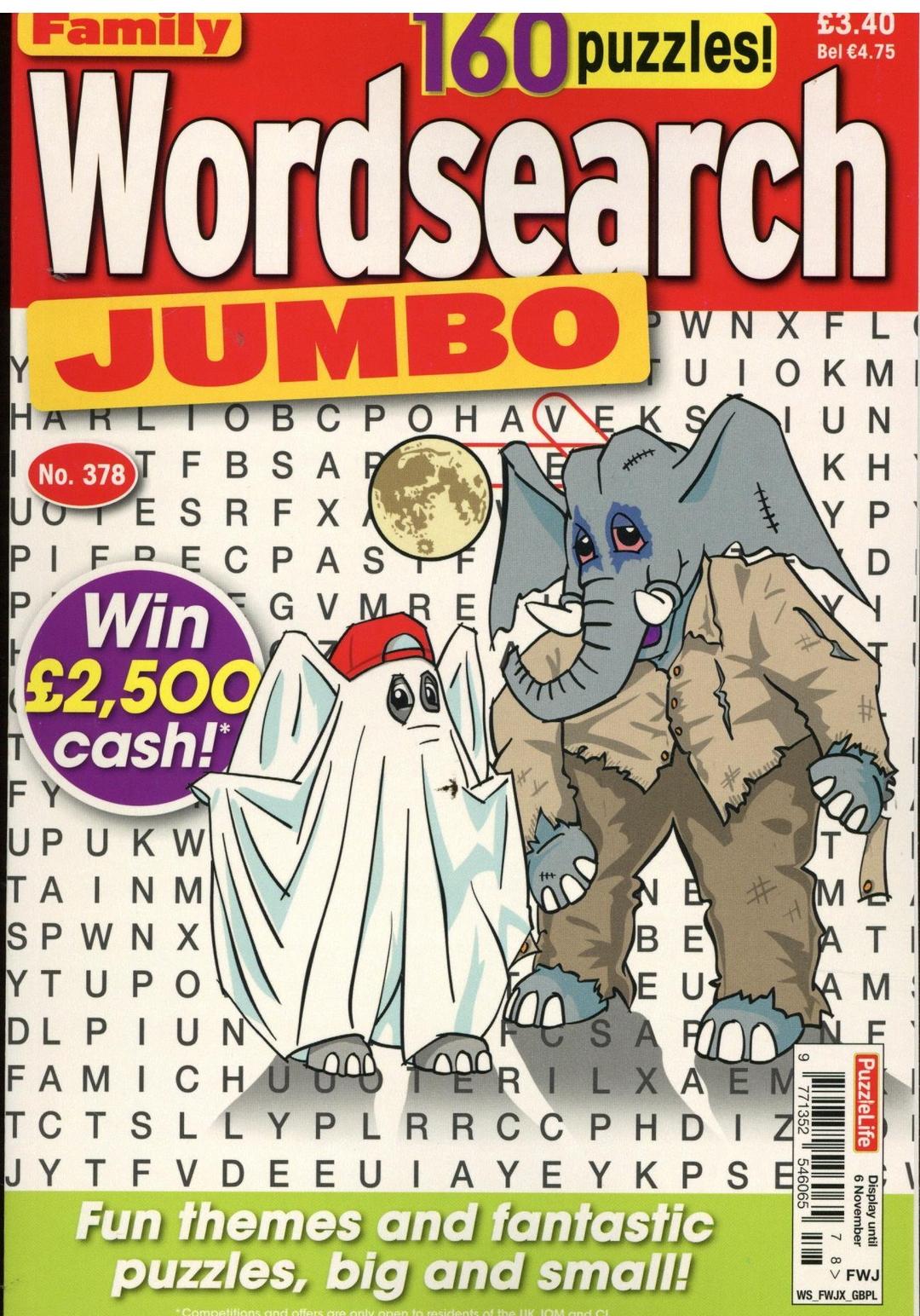 Family Wordsearch Jumb